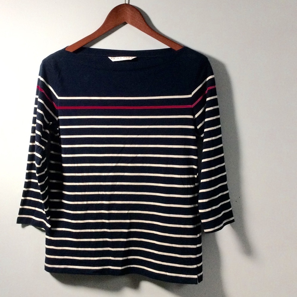 🐞 Trina Turk Striped Top - Picture 2 of 5